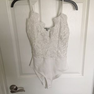 Charlotte Russe lace bodysuit